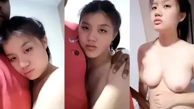 Bokep Indo Chindo Cantik Bersama Om Binal Kost poster