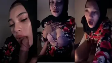 Bokep Jilbab Hijab Hitam Ngentot Di Hotel Melati poster